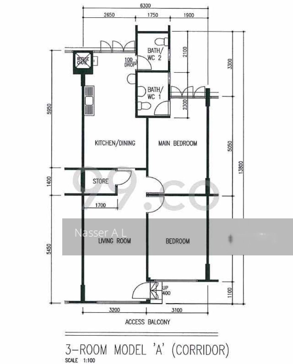 Blk 459 Jurong West Street 41 (Jurong West), HDB 3 Rooms #192971272